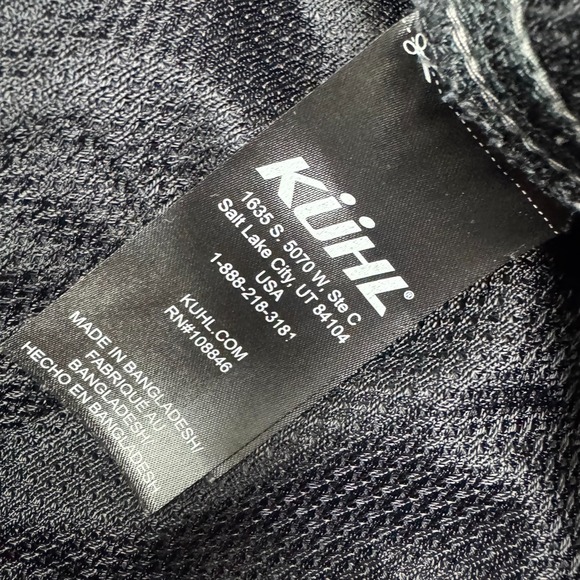 Kuhl Men's Renegade Rock Pants Gray Size 40x30 Cargo Hiking Straight Leg Stretch - Picture 12 of 14